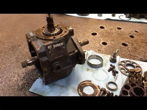 bobcat skid steer drive pump|bobcat axial pump parts.